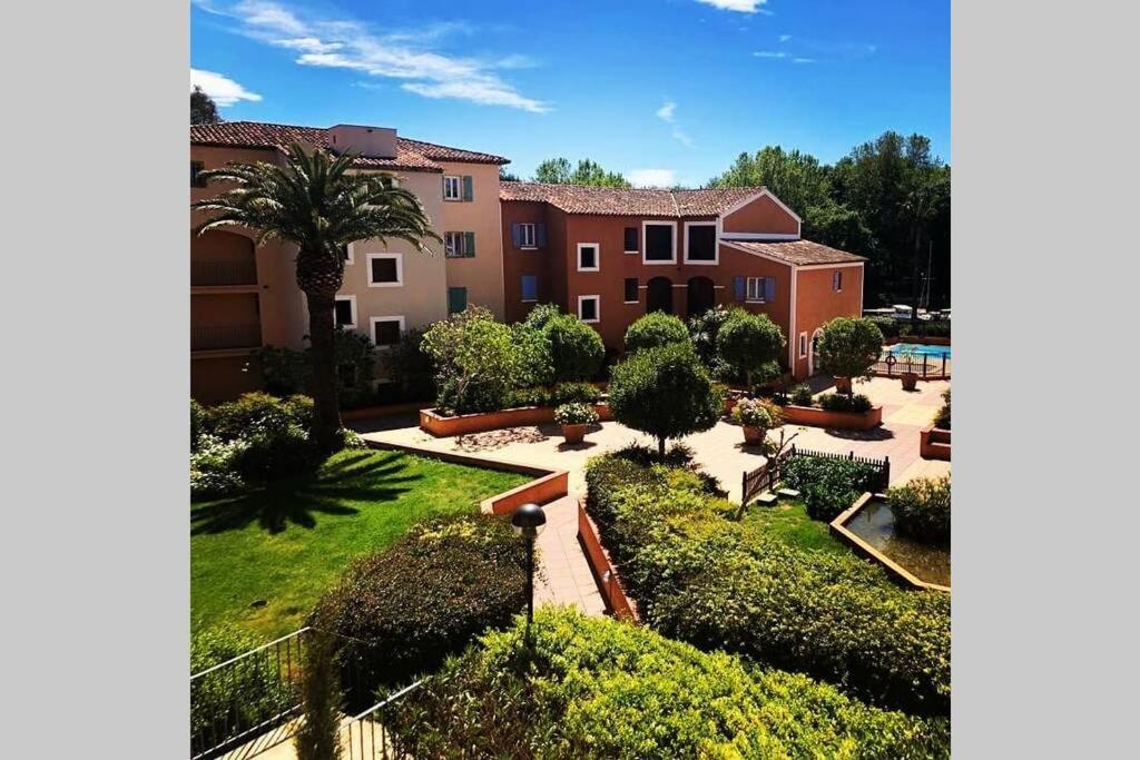 2 Bedrooms, 15 Min Walk To Beach, Ac, Pool & Fiber Internet In A Quiet, Private Gated Domain 5Kms To St Tropez Cogolin Kültér fotó